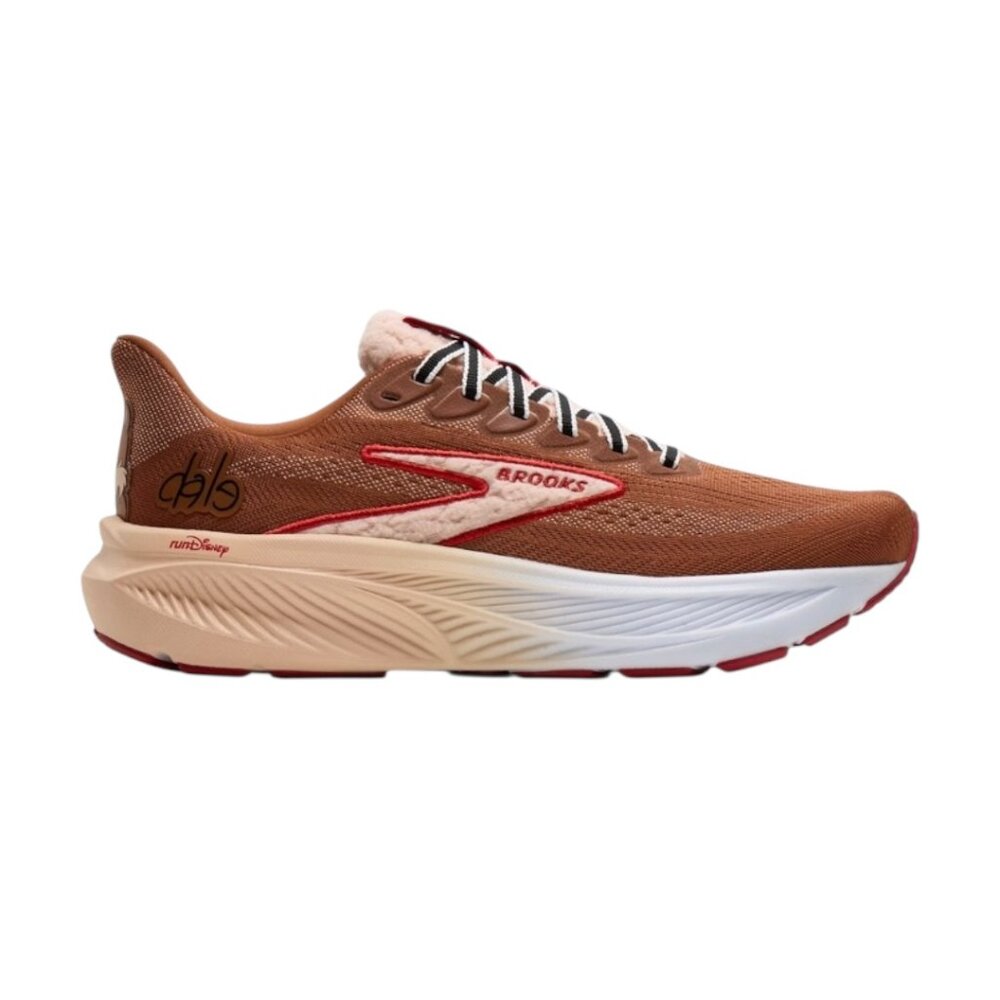 Brooks Ghost 17 x Run Disney 2026 Chip n' Dale Mens Running Shoes Brown/Tan NEW - Picture 2 of 9